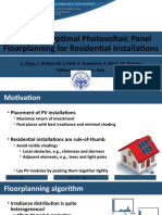 GIS-Based Optimal Photovoltaic Panel Floorplanning For Residential Installations