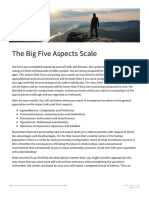 Understand Myself - The Big Five Aspects Scale