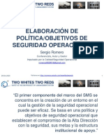 003. Marzo 2021. Elaboración de Política y Objetivos de Seguridad Operacional. TWO WHITES TWO REDS