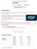 (M4-E1) 4 Evaluación (Prueba) - ADMINISTRACIÓN FINANCIERA II