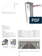 Barrier Gate TAU RBLO Catalogue 1