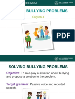 Solving Bullying Problems: English 4