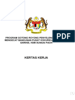 Kertas Kerja Program Gotong Royong