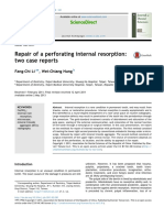 Repair of A Perforating Internal Resorption: Two Case Reports
