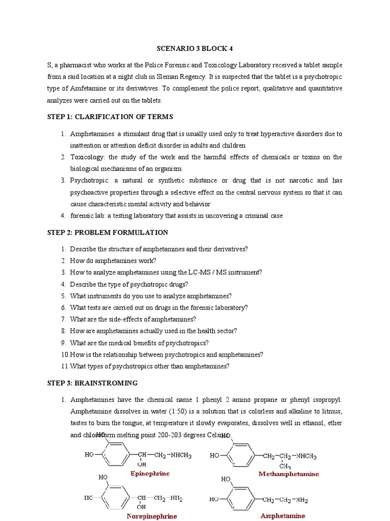 Forensic Analysis of Amphetamines | PDF | Gas Chromatography | Mass ...