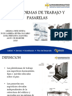 Plataformas de Trabajo y Pasarelas