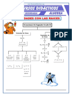 Ejercicios de Propiedad de Las Raices Para Quinto de Secundaria