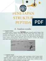 Penetapan Struktur Peptida
