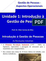 Unidade 1 - Introdução À Gestão de Pessoas