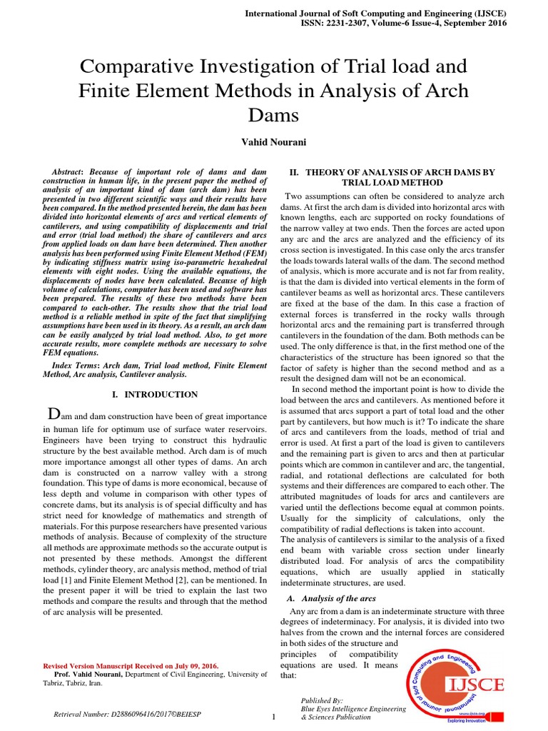Comparative Investigation of Trial Load and FEM | PDF | Finite Element ...