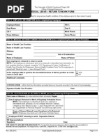 Fit To Work Form | PDF | Medical Diagnosis | Medical Record