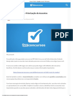 Concurso PRF 2021 - Priorização de Assuntos - TEC Concursos