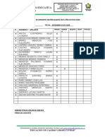 Registro Estudiantes 2020 Grado 9