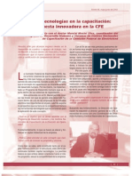 Energía e industria: Nuevas tecnologías en la capacitación de la CFE