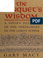 The Banquet's Wisdom: A Short History of The Theologies of The Lord's Supper - G. Macy