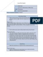 Lesson Plan 4-Unit Plan