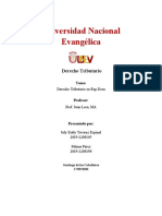 Derecho Tributario Reporte de Lectura