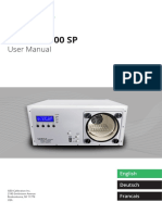 Model 2000 SP: User Manual