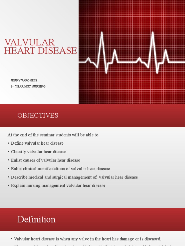 Understanding Valvular Heart Disease | PDF | Heart Valve ...