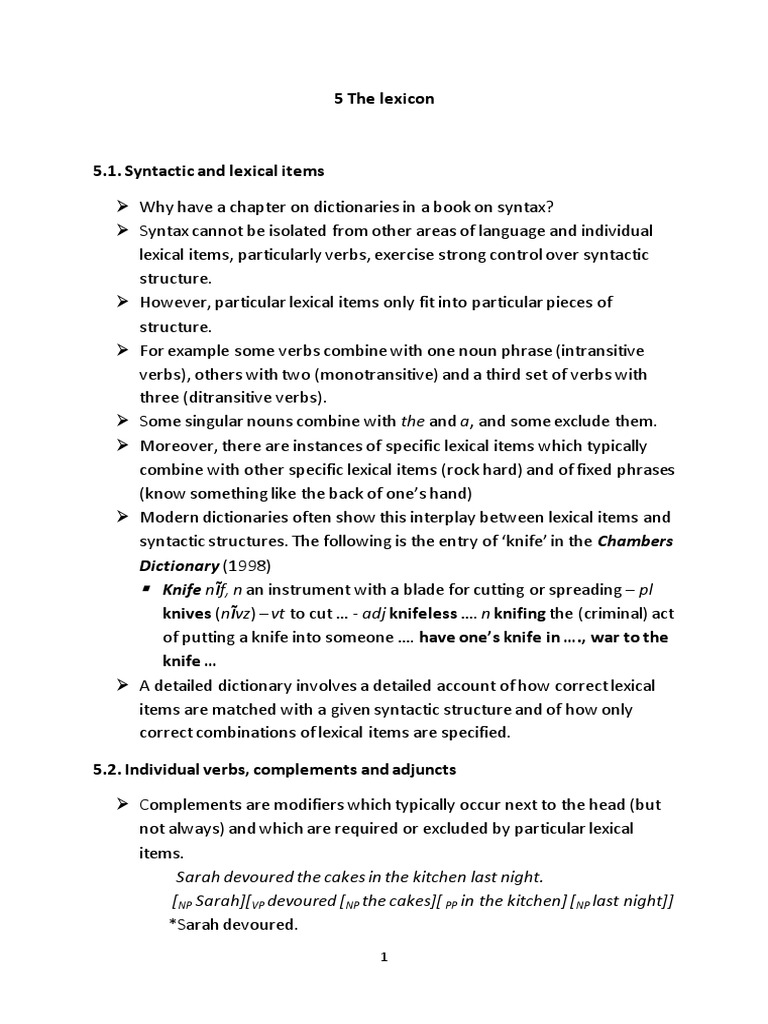 Read This to Master the True Definition of Lexicon Forever