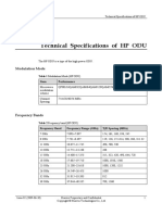 Annex-Specifications of HP ODU (V100R002C00 - 01)