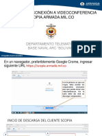 Pasos Conectarse A Una Videoconferencia Scopia Arc