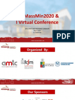 Viii Massmin2020 & I Virtual Conference: Welcome and Program Summary Raúl Castro Co-Chairman