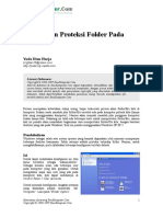 Memproteksi Folder Window Tips n Trik