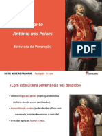 Sermão de Santo António aos Peixes - Estrutura