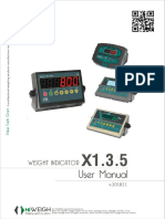 X1 X3A X5 Weight Indicator Manual