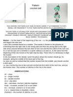 Pattern Crochet Doll: Marker - It Is The Mark of The Beginning of The Row - I.E. The Place, Where Ends One Row