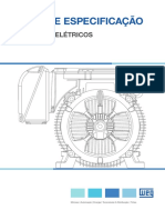 WEG Motores Eletricos Guia de Especificacao 50032749 Brochure Portuguese Web