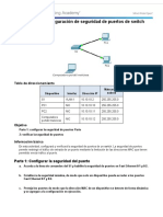 Packet Tracer Configuracion de Seguridad