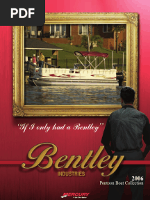2006 Bentley Pontoons Catalog Brochure