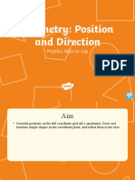 t2 M 2435 Y6 Geometry Position and Direction Warmup Powerpoint - Ver - 7