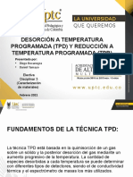 TPD y TPR