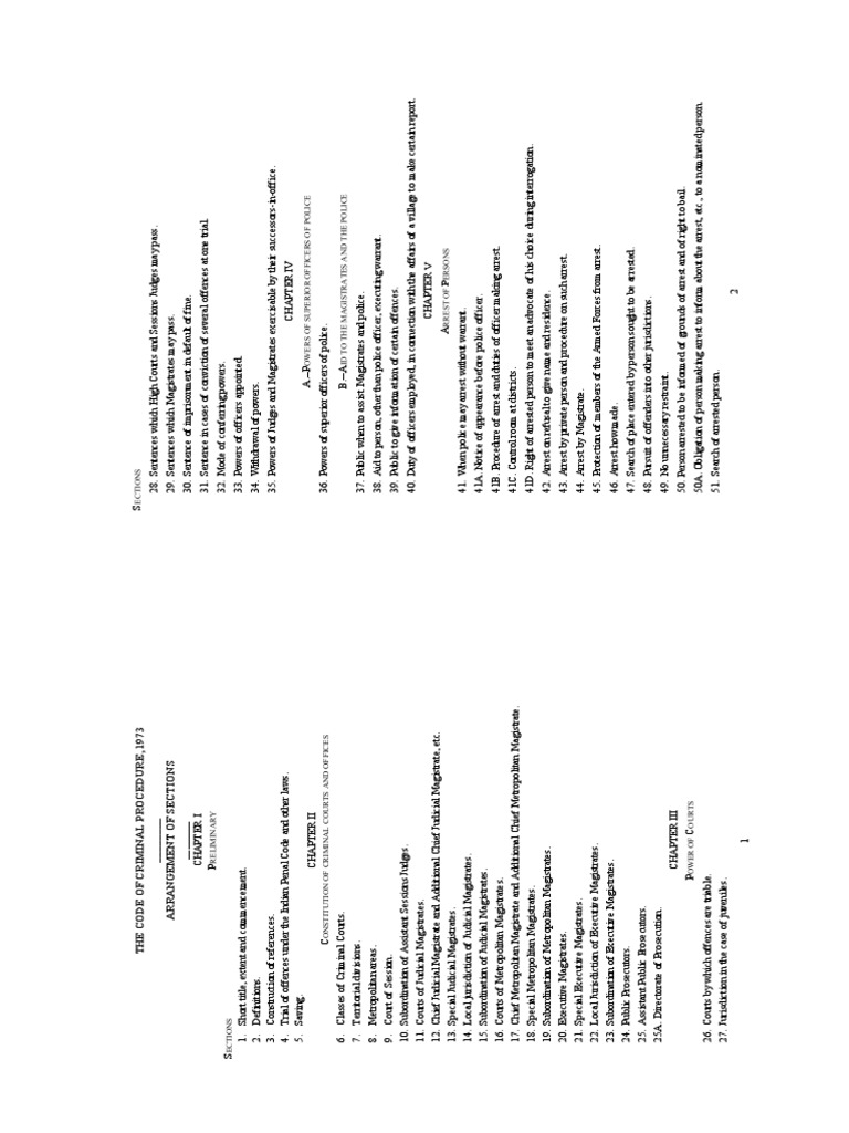 CRPC 1 PDF Magistrate Arrest