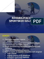 Rehabilitacija Sportskih Ozljeda