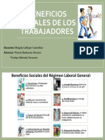 Beneficios Sociales de Los Trabajadores - MODULO II