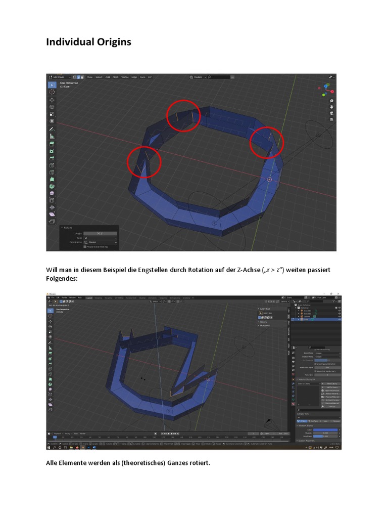 Blender 3D IndividualOrigins PDF