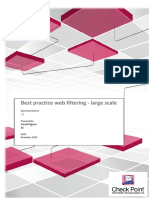 Best Practice Web Filtering - Large Scale