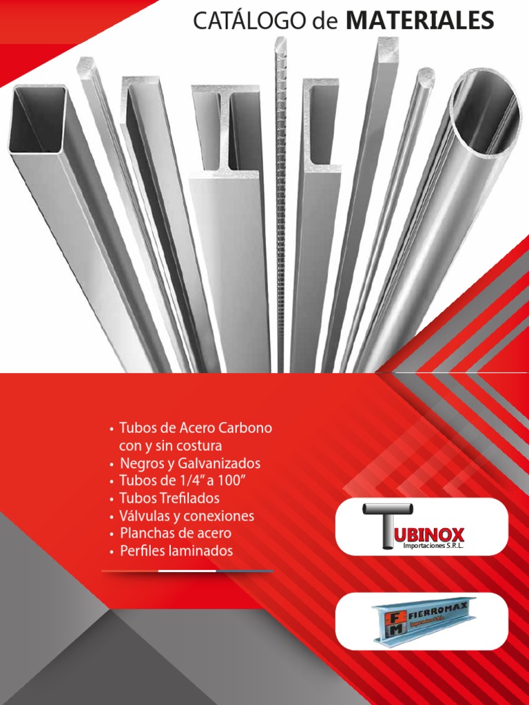 Catalogo de Materiales | PDF | Plomería | Hierro