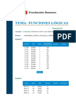 4. Funciones Lógicas - Ejercicio