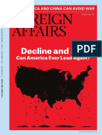 Foreign Affairs – March/April 2021