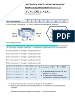 Función lineal práctica tercer grado