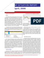 Economy Situation Report: April, 2006