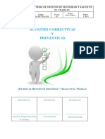 PYM-SST-PG-008 Acciones Correctivas y Preventivas