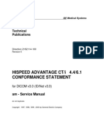 Hispeed Advantage Ct/I 4.4/6.1 Conformance Statement: Technical Publications