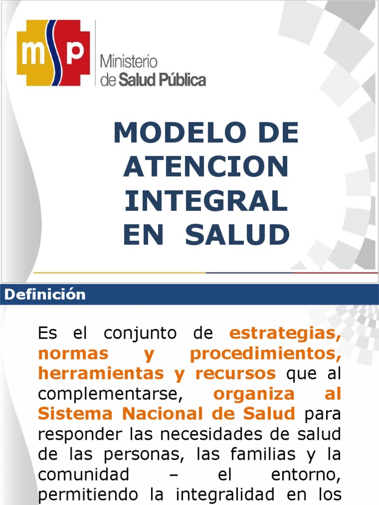 Modelo de Atención Integral en Salud | PDF | Hospital | Business