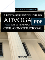Livro edufes a responsabilidade civil do advogado sob a perspecitiva civil constitucional